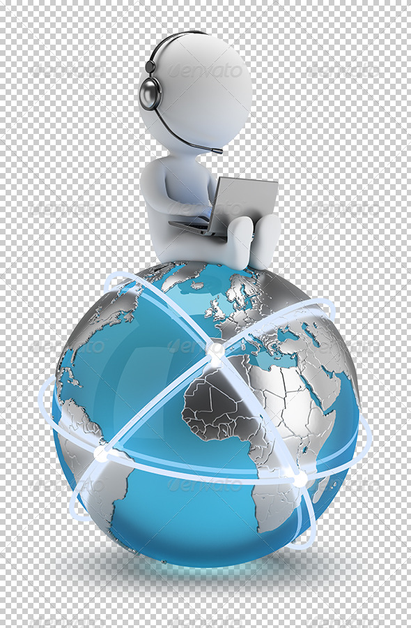 GraphicRiver 3D Small People Global Network 7246381 GraphicRiver 3D Small People Global Network 7246381