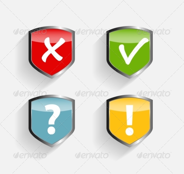GraphicRiver Protect Shield Set 7247163 GraphicRiver Protect Shield Set 7247163