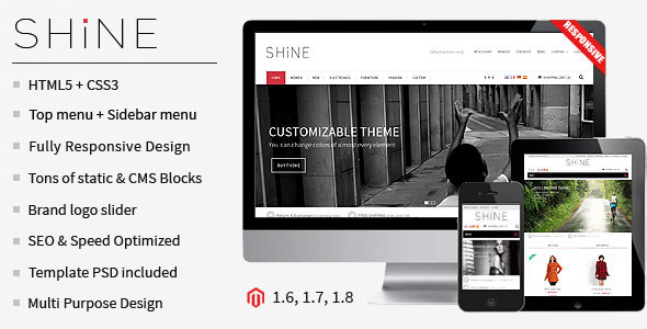 ThemeForest Shine Responsive Multipurpose Magento Theme 7248655 ThemeForest Shine Responsive Multipurpose Magento Theme 7248655