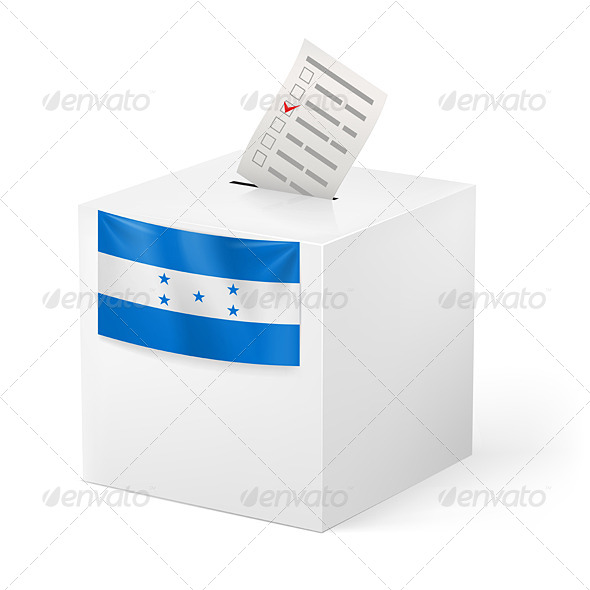 GraphicRiver Ballot Box with Voting Paper Honduras 7249795 GraphicRiver Ballot Box with Voting Paper Honduras 7249795
