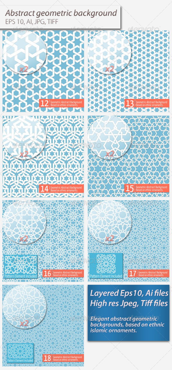 GraphicRiver Abstract Geometric Background Set 7225169 GraphicRiver Abstract Geometric Background Set 7225169
