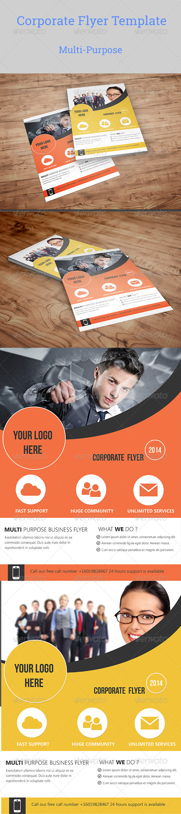 GraphicRiver Corporate Business Flyer Template 7251613 GraphicRiver Corporate Business Flyer Template 7251613