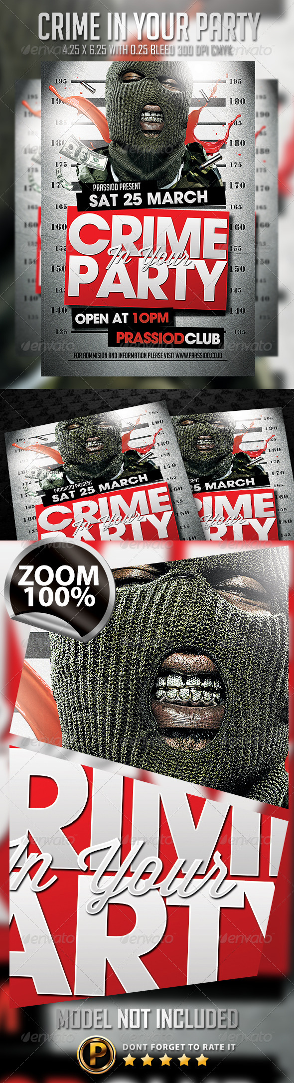 GraphicRiver Crime In Your Party Flyer Template 7253612 GraphicRiver Crime In Your Party Flyer Template 7253612