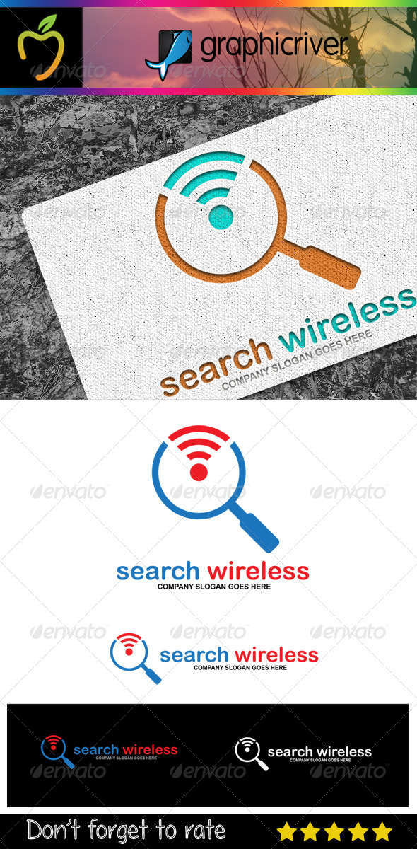 GraphicRiver Search Wireless Logo 7254139 GraphicRiver Search Wireless Logo 7254139