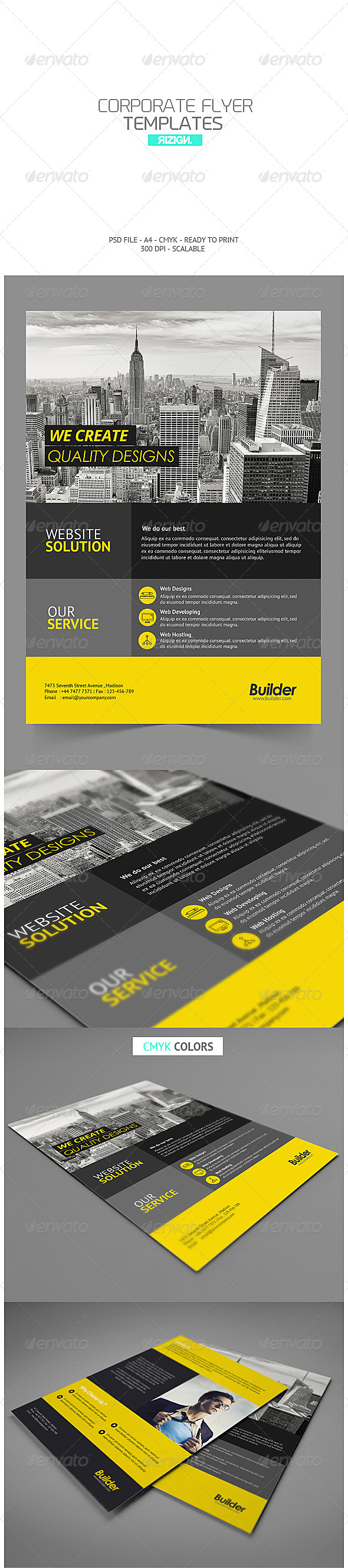 GraphicRiver Corporate Flyer 7258355 GraphicRiver Corporate Flyer 7258355