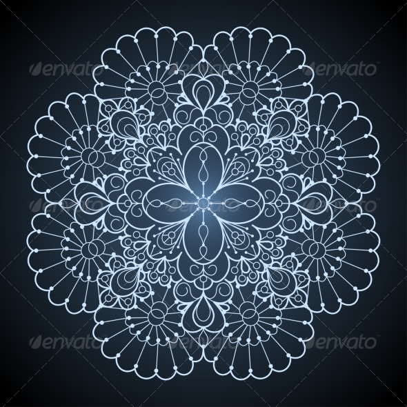GraphicRiver Ornamental Round Lace Pattern 7258928 GraphicRiver Ornamental Round Lace Pattern 7258928