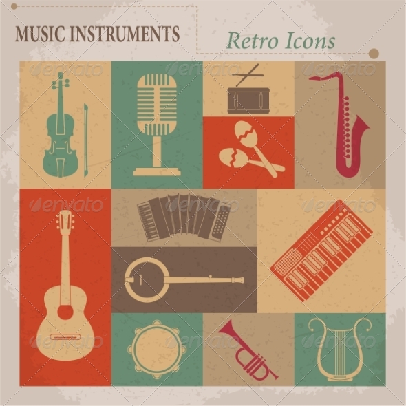GraphicRiver Musical Equipment 7261426 GraphicRiver Musical Equipment 7261426