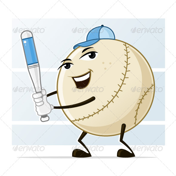 GraphicRiver Baseball Character 7262627 GraphicRiver Baseball Character 7262627