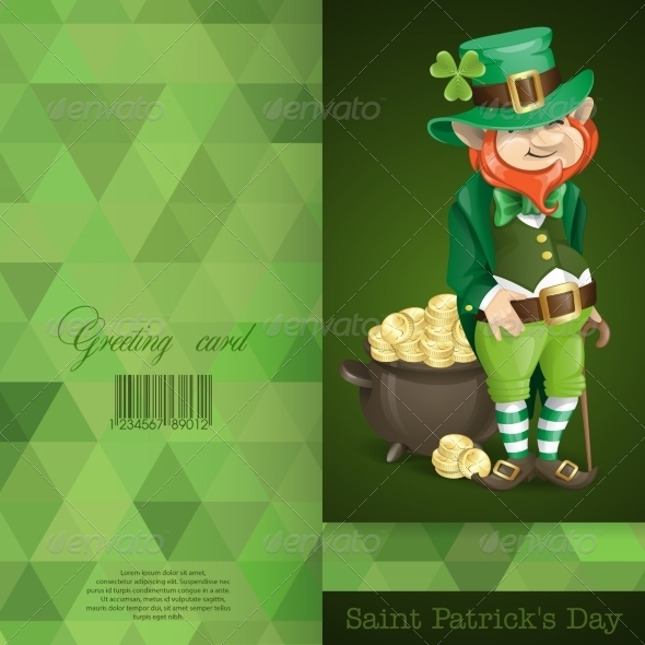 GraphicRiver Leprechaun with Pot of Gold 7263176 GraphicRiver Leprechaun with Pot of Gold 7263176