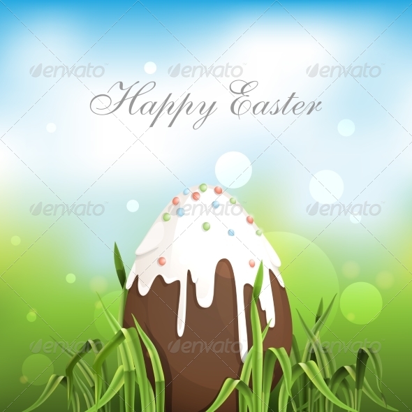 GraphicRiver Chocolate Easter Egg 7263255 GraphicRiver Chocolate Easter Egg 7263255