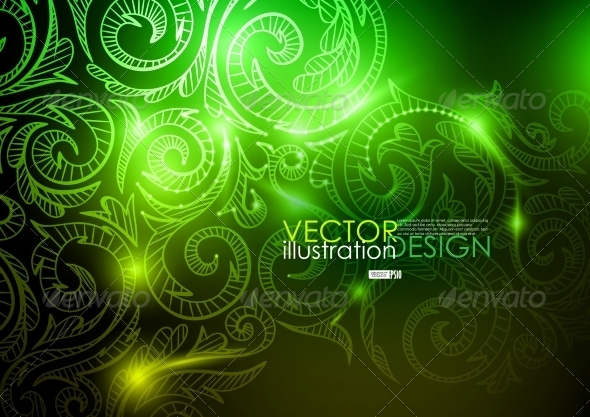 GraphicRiver Neon Pattern Background 7263342 GraphicRiver Neon Pattern Background 7263342