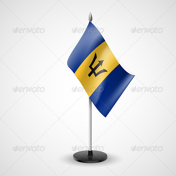 GraphicRiver Table Flag of Barbados 7264017 GraphicRiver Table Flag of Barbados 7264017