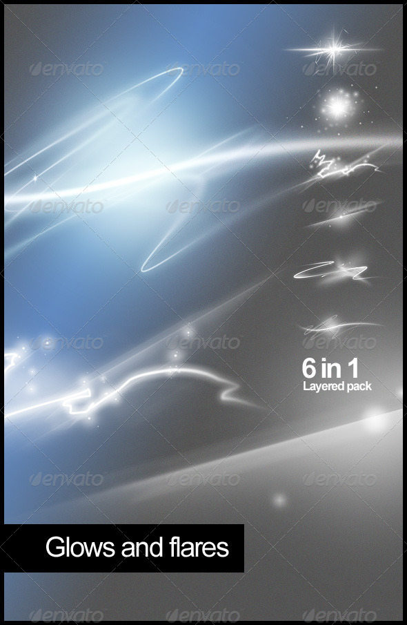 GraphicRiver Layered Glows Pack 758387 GraphicRiver Layered Glows Pack 758387