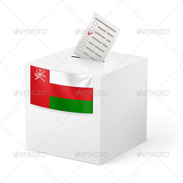 GraphicRiver Ballot Box with Voting Paper Oman 7264604 GraphicRiver Ballot Box with Voting Paper Oman 7264604