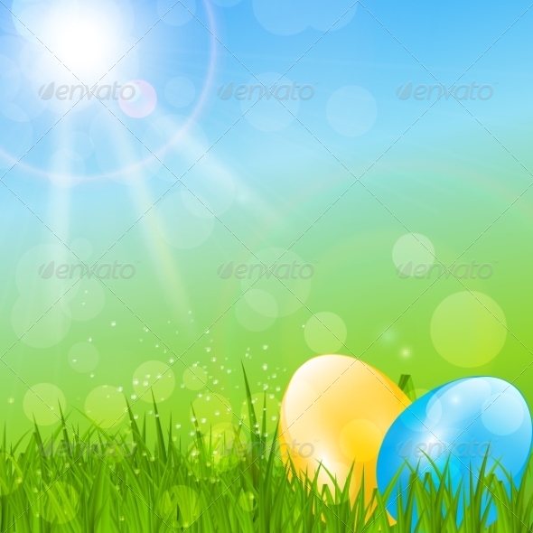 GraphicRiver Easter Background 7264993 GraphicRiver Easter Background 7264993
