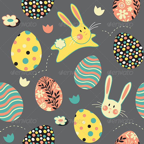 GraphicRiver Easter Bunny Egg Repeat Pattern 7269586 GraphicRiver Easter Bunny Egg Repeat Pattern 7269586