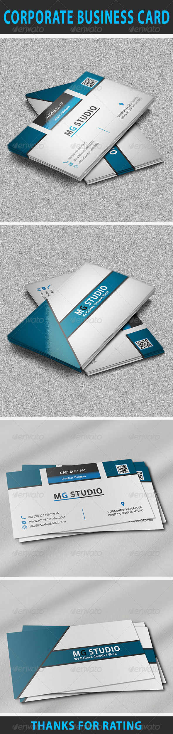 GraphicRiver Corporate Business Card 7269798 GraphicRiver Corporate Business Card 7269798