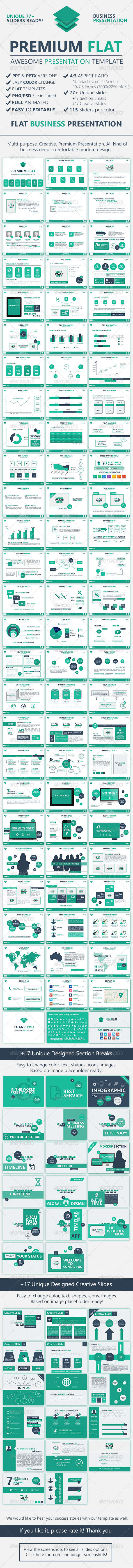 GraphicRiver Premium FLAT-Multipurpose Creative Presentation 7213792 GraphicRiver Premium FLAT-Multipurpose Creative Presentation 7213792