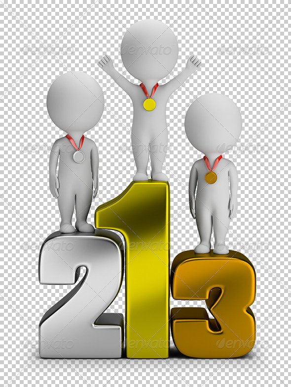 GraphicRiver 3D Small People Winners 7245158 GraphicRiver 3D Small People Winners 7245158