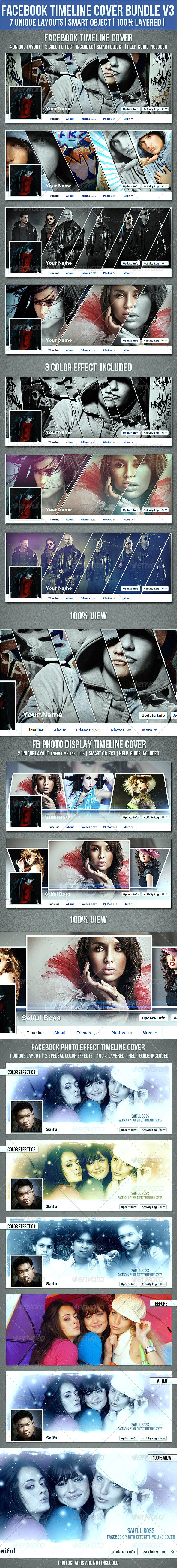 GraphicRiver Facebook Timeline Cover Bundle V3 7250074 GraphicRiver Facebook Timeline Cover Bundle V3 7250074