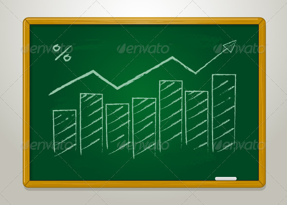 GraphicRiver Blackboard Stats 7273488 GraphicRiver Blackboard Stats 7273488