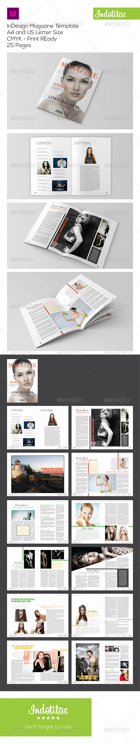 GraphicRiver InDesign Magazine Template 7274210 GraphicRiver InDesign Magazine Template 7274210