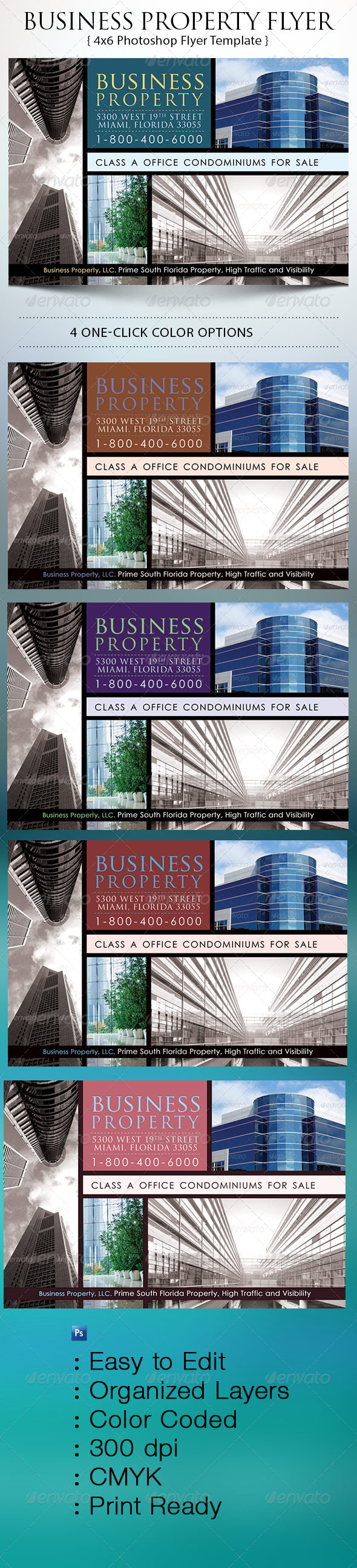 GraphicRiver Business Property Flyer 7255940 GraphicRiver Business Property Flyer 7255940