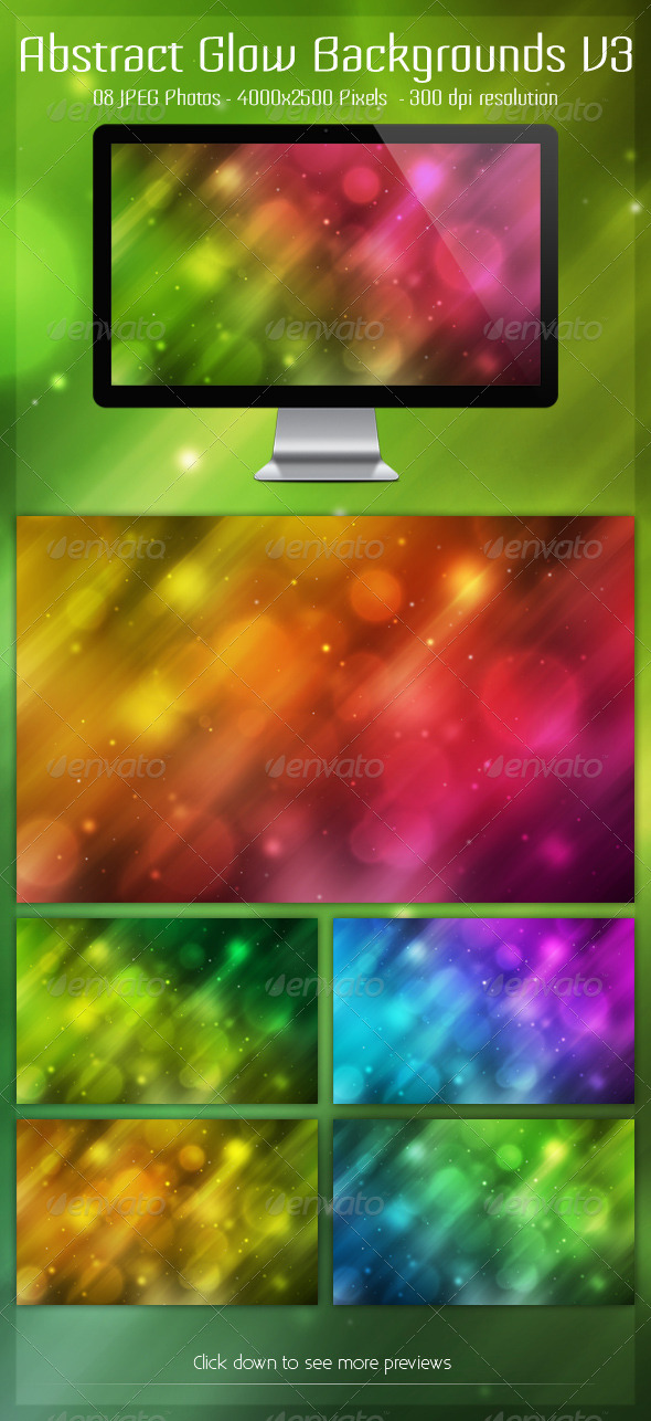 GraphicRiver Abstrat Glow Backgrounds V3 7278693 GraphicRiver Abstrat Glow Backgrounds V3 7278693
