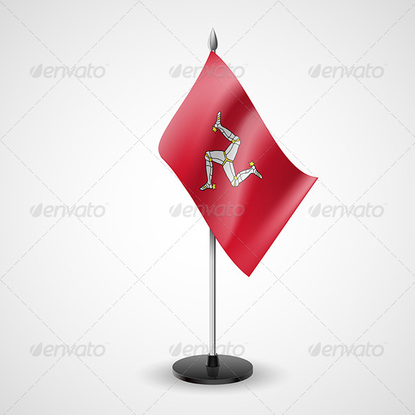 GraphicRiver Table Flag of Isle of Man 7279563 GraphicRiver Table Flag of Isle of Man 7279563
