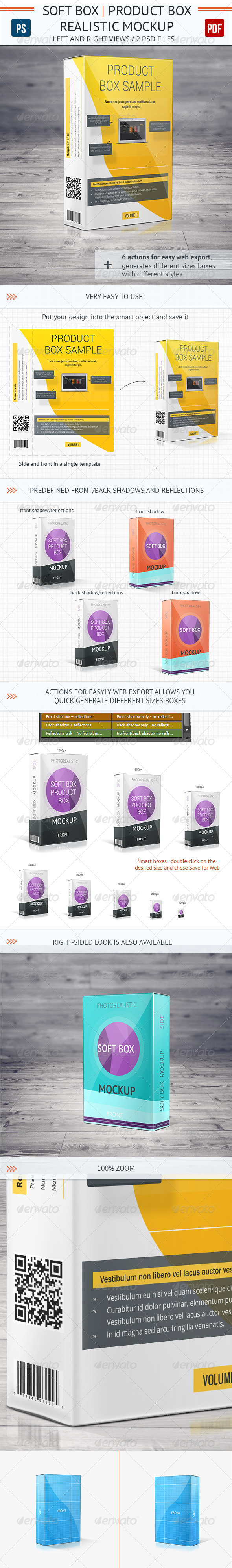 GraphicRiver Realistic Soft Box Product Mock-Up 7255825 GraphicRiver Realistic Soft Box Product Mock-Up 7255825