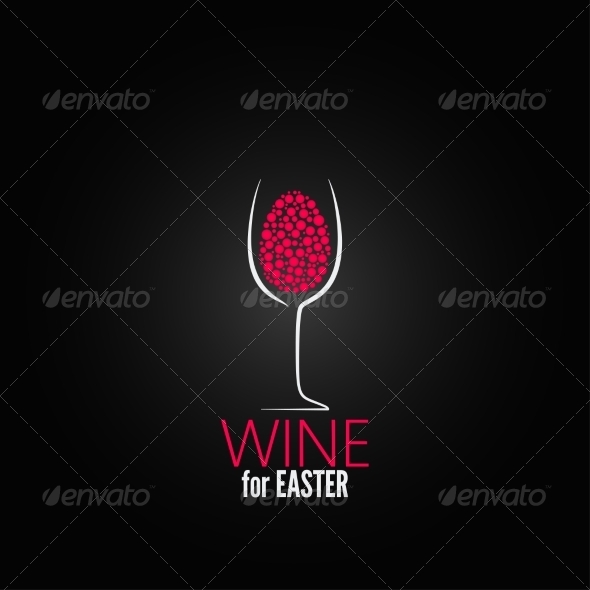 GraphicRiver Wine Easter Design Background 7280331 GraphicRiver Wine Easter Design Background 7280331