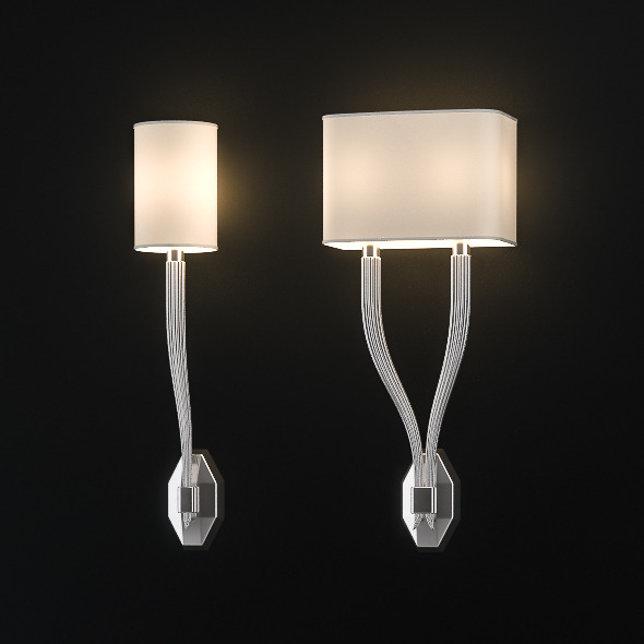 3DOcean Ruhlmann Wall Sconces 7280989 3DOcean Ruhlmann Wall Sconces 7280989