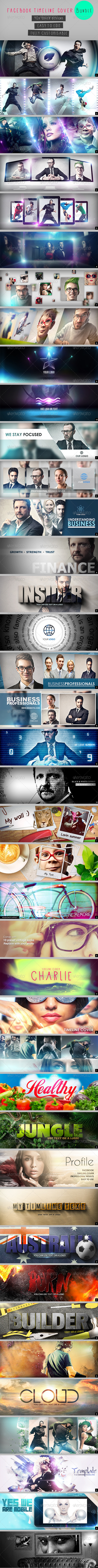GraphicRiver 40 Facebook Timeline Cover Bundle 7282830 GraphicRiver 40 Facebook Timeline Cover Bundle 7282830