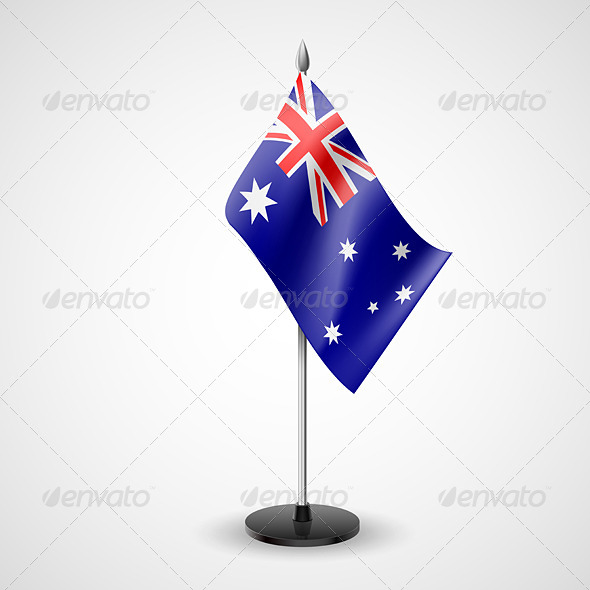GraphicRiver Table Flag of Australia 7283636 GraphicRiver Table Flag of Australia 7283636