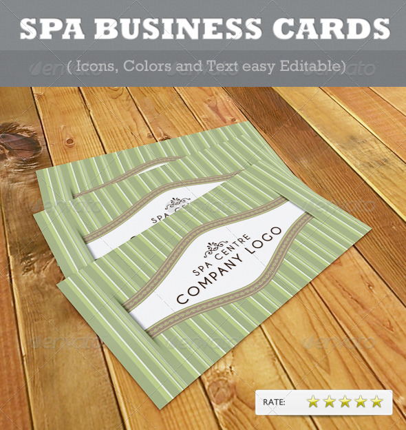 Spa Business Cards (Business Cards)