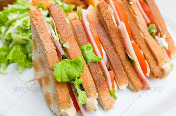 Sandwich with chicken, (Misc) Photo Download