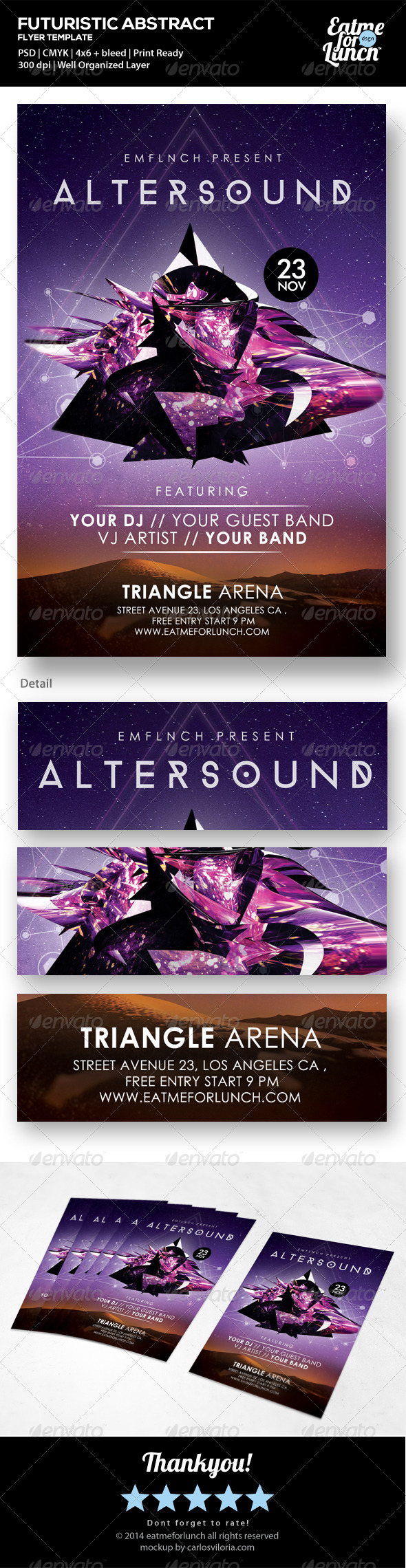 GraphicRiver Futuristic Concert Club Gigs Flyer Templates 7285737 GraphicRiver Futuristic Concert Club Gigs Flyer Templates 7285737