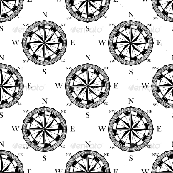 GraphicRiver Seamless Pattern of Vintage Compasses 7286103 GraphicRiver Seamless Pattern of Vintage Compasses 7286103