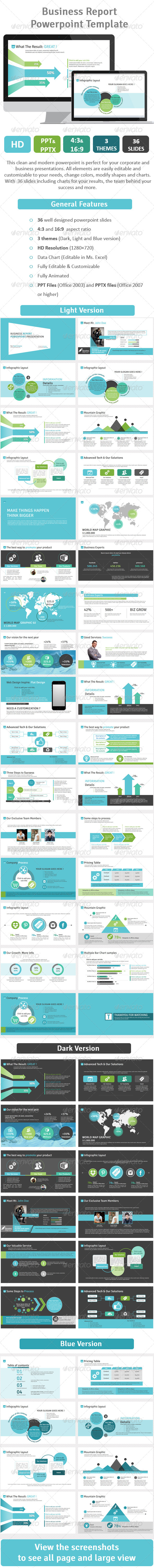 GraphicRiver Business Report Powerpoint Template Vol.2 7250072 GraphicRiver Business Report Powerpoint Template Vol.2 7250072