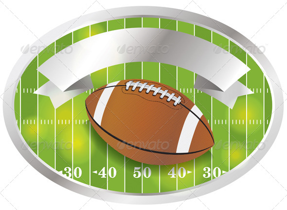 American Football Emblem and Badge (Sports/Activity)