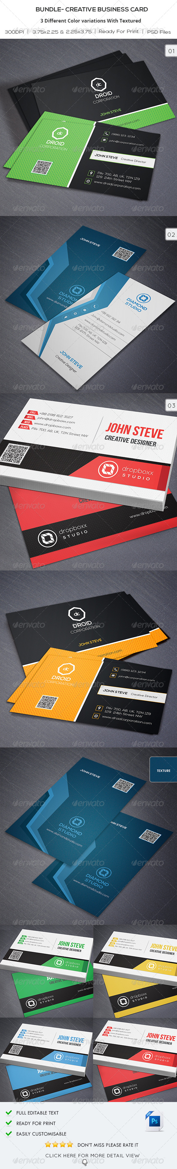 GraphicRiver Bundle Creative Business Card 7288689 GraphicRiver Bundle Creative Business Card 7288689
