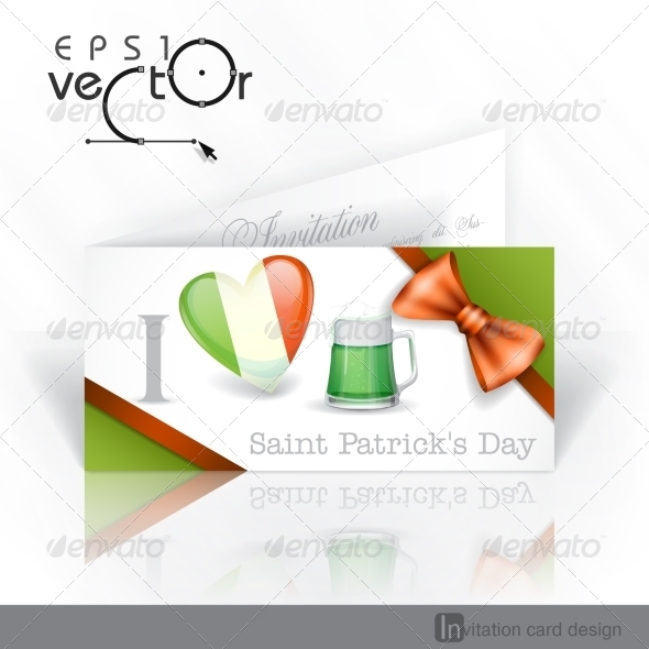 GraphicRiver St Patrick s Day I Love Beer 7290899 GraphicRiver St Patrick s Day I Love Beer 7290899