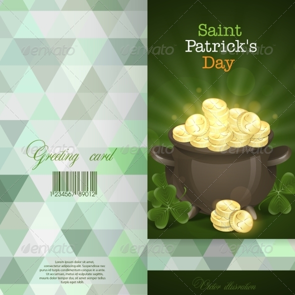 GraphicRiver St Patrick s Day Pot Of Gold 7290904 GraphicRiver St Patrick s Day Pot Of Gold 7290904