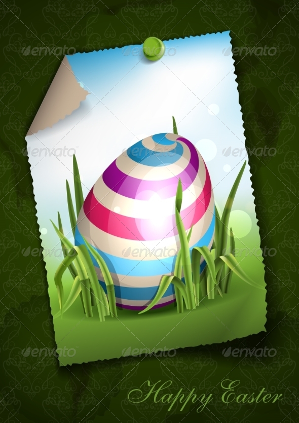 GraphicRiver Easter Background with Eggs in Grass 7291028 GraphicRiver Easter Background with Eggs in Grass 7291028