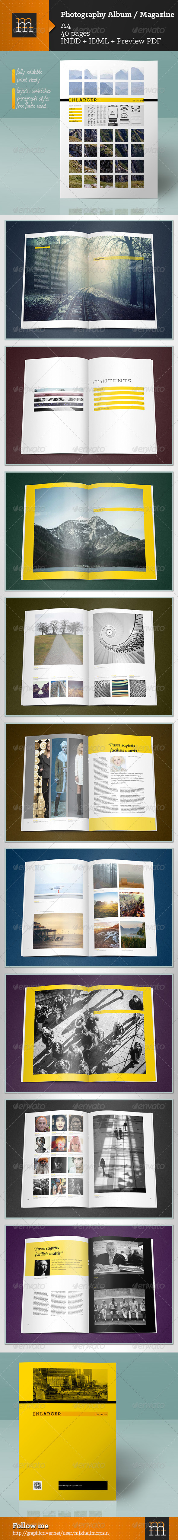 GraphicRiver Photography Album Magazine 7292107 GraphicRiver Photography Album Magazine 7292107