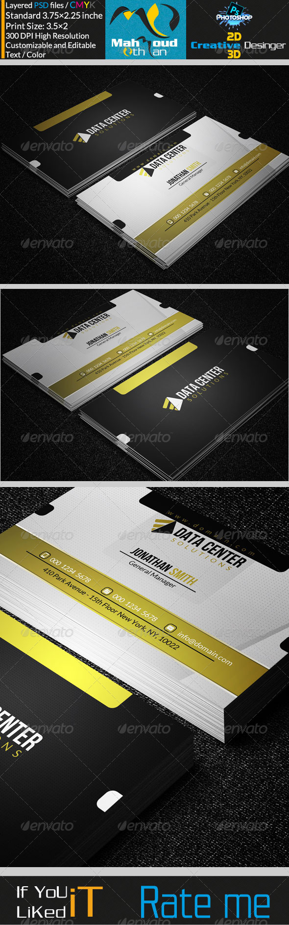 GraphicRiver Corportae Business Card MO10 7292410 GraphicRiver Corportae Business Card MO10 7292410
