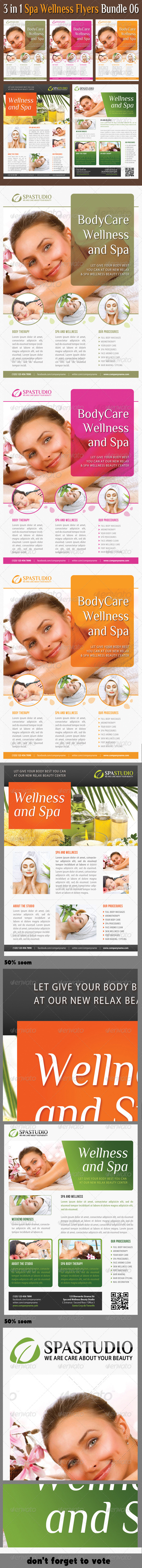 GraphicRiver 3 in 1 Spa Wellness Flyers Bundle 06 7292835 GraphicRiver 3 in 1 Spa Wellness Flyers Bundle 06 7292835