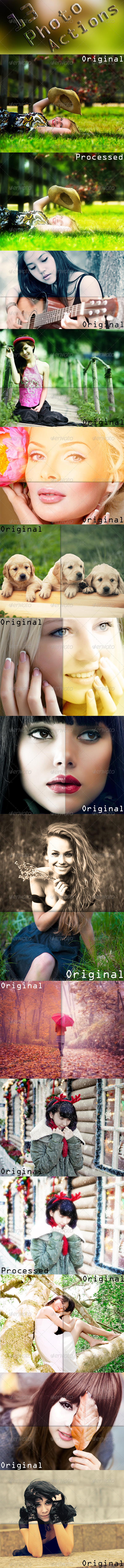 GraphicRiver 13 Photo Actions 7292958 GraphicRiver 13 Photo Actions 7292958