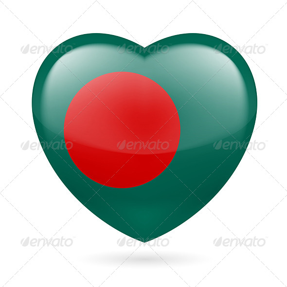GraphicRiver Heart Icon of Bangladesh 7293618 GraphicRiver Heart Icon of Bangladesh 7293618