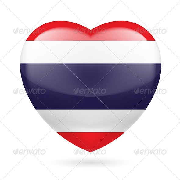 GraphicRiver Heart Icon of Thailand 7293627 GraphicRiver Heart Icon of Thailand 7293627